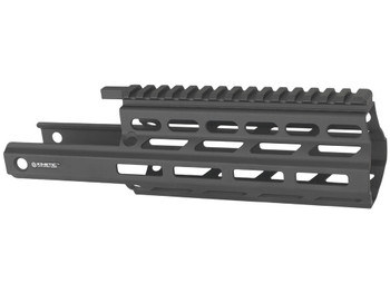 Kinetic Development Group STR5-MK2-020 SRX6 MK2 Stribog Rail Extension Black Aluminum Compatible w/ Stribog SP9 Models w/ MLOK Receivers