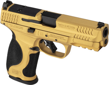 17-SHOT GOLD CERAKOTES&W M&P9 M2.0 METAL 9MM 4.25" 