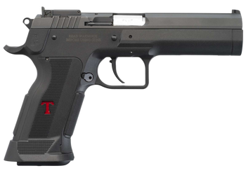Tanfoglio IFG TFSTOCK3P40 Stock III  Full Size 40 S&W 13+1, 4.44" Black Polygonal Rifled Barrel, Black Serrated Slide, Black Polymer Frame w/Beavertail, Polymer Grip                                   