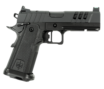 MAC 12500014 9 DS 9mm Luger 17+1 4.25" Black QPQ Bull Barrel, QPQ Tenifer Cerakote Optic Cut/Serrated Steel Slide, QPQ Tenifer Cerakote Steel Frame w/Accessory Rail & Beavertail, RMR Footprint        