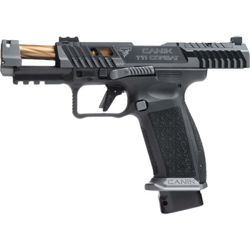 Canik TTI Combat Smoke Pistol 9mm 4.6 in. Grey 18 rd.