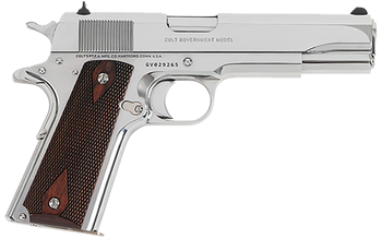 Colt Mfg O1911CBS 1911 Government 45 ACP 8+1 5" Stainless Steel Barrel, Bright Stainless Serrated Slide, Bright Stainless Steel Frame w/Beavertail                                                      