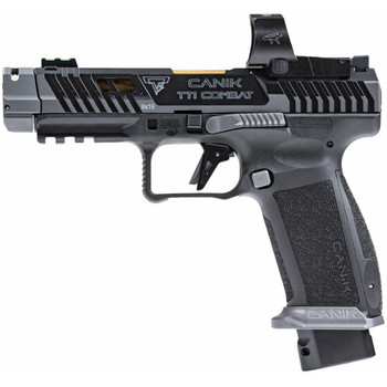 Canik TTI Combat Smoke Pistol 9mm 4.6 in. Bronze Mecanik Optic 18 rd.