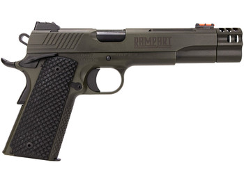 Kimber Mfg.,inc 3000468 Rampart 10mm 8+1 5" Cerakote Stainless Steel Slide G10 Grip