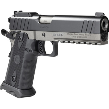 EAA Girsan Witness 2311 Match Pistol 9mm 5 in Tungsten/Black Optic Ready 17 rd & 20 rd