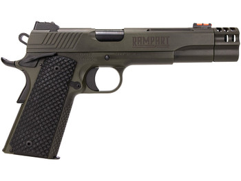 Kimber Mfg.,inc 3000469 Rampart 38 Super 9+1 5" Cerakote Stainless Steel Slide G10 Grip