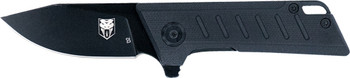 2" BLACK/BLACK D2 BLADECOBRATEC SMALL RIPTIDE FOLDER 