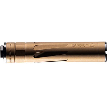 RXD22TI 22LR/5.7 SILENCER W/RXD674 1/2''-28 MUZZ BRAKE BRONZE