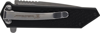 ASSIST TANTO 2.5" BLACK/SSS&W KNIFE EXTREME OPS SPRING 