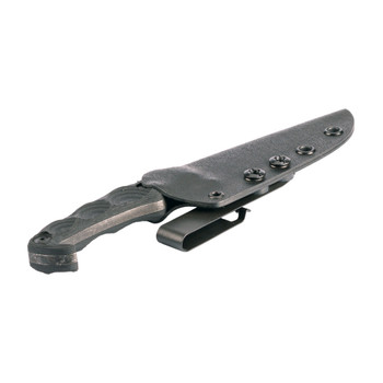 STROUP MK2 4" CERAKOTE BLK W/SHEATH