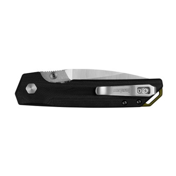 KERSHAW IRIDIUM BUTTON LOCK 3.45" BK