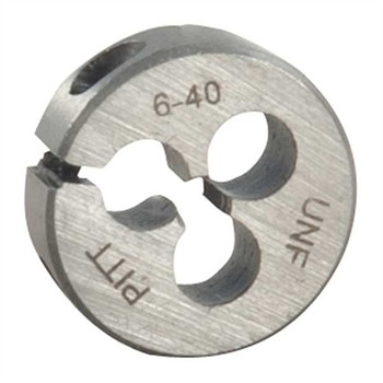 ROUND WIRE GAUGE CARBON DIE 13/16” DIAMETER 6-40 THREAD