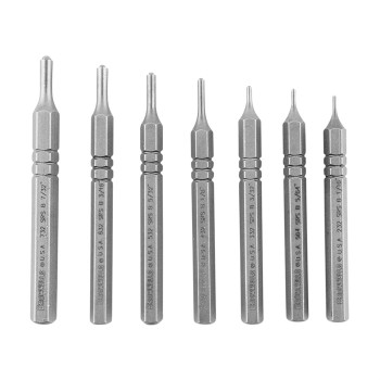 PREMIUM ROLL PIN STARTER PUNCH 7 PIECE KIT