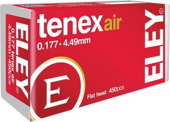 4.49MM 8.2 GRAINS 450-PACKELEY TENEX AIR PELLETS 177 