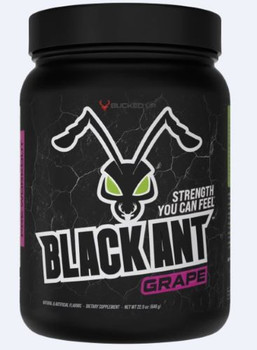 GRAPE 20 SERVINGSBUCKED UP BLACK ANT PREWORKOUT 