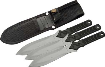 THROWING KNIFE 3PC SET W/SHTHSZCO RITE EDGE 10" DRAGON 