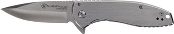 3" SS/SS DROP POINT W/PKT CLIPS&W KNIFE EXECUTIVE PLATINUM 