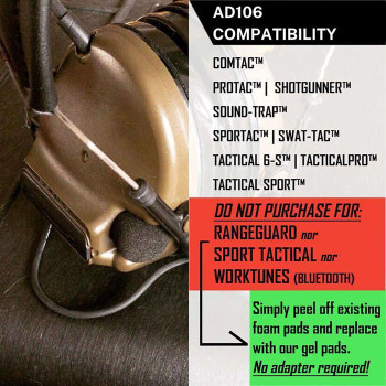 SIGHTLINES ADAPTER PLATES FOR INVISIO, SORDIN & TCI BLACK