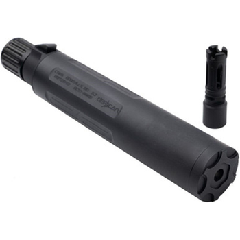 CMMG Defcan 57 Suppressor - Black | 1/2-28