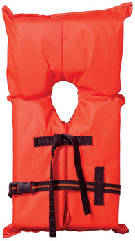 ABS CHILD YOKE VEST MED ORNG