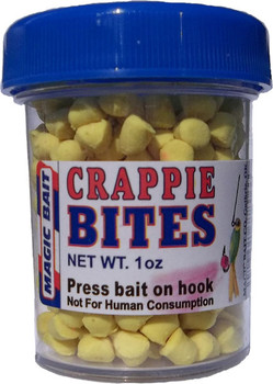 MAGIC CRAPPIE BITES YELLOW 1OZ