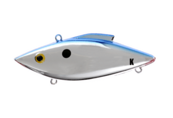 KNOCK-N-TRAP 1/2OZ CHROME BLUE BACK