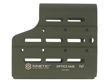 Kinetic Development Group MSH5-113 Optics HUB Spotting Scope Case Green Aluminum