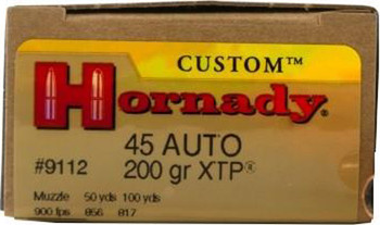 HORN 45 AUTO 200GR XTP JHP 20BX