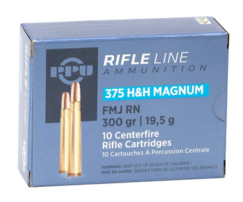 PPU 375H&H MAG 300GR FMJ 10BX