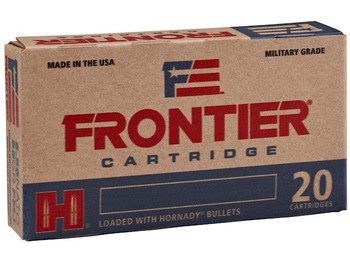 Frontier Cartridge FR160 Military Grade Centerfire Rifle 223Rem 68gr Hollow Point Boat Tail 20 Per Box/25 Case                                                                                          