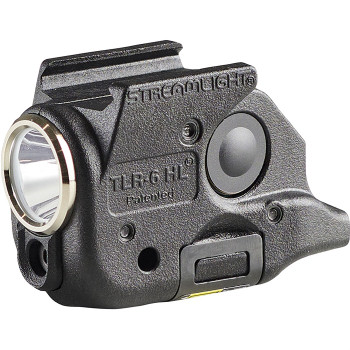TLR-6 HL WEAPON LIGHT W/RED LASER FOR GLOCK G43X/48 BLACK