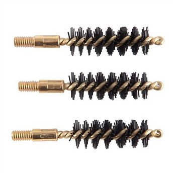 9MM, 38/357 CALIBER HEAVY WEIGHT NYLON PISTOL BRUSH 3 PACK