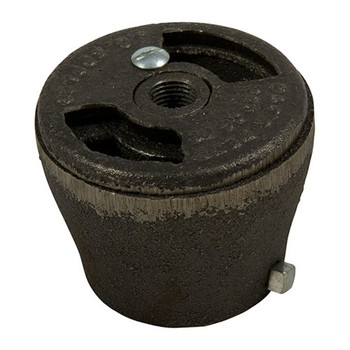 1-1/8'' FLAT FACE MIXER WITH CAST IRON SHUTTER