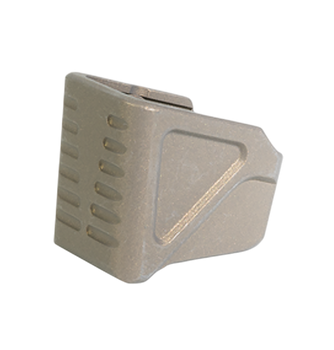 Timber Creek Outdoors GLMEPBB Glock 17/19 Magazine Extension Plate Burnt Bronze Aluminum                                                                                                                