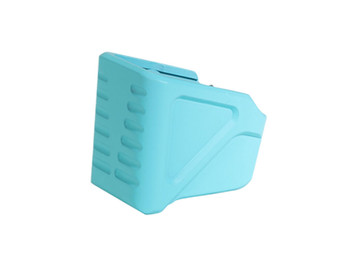 Timber Creek Outdoors GLMEPRE Glock 17/19 Magazine Extension Plate Robin's Egg Blue Aluminum