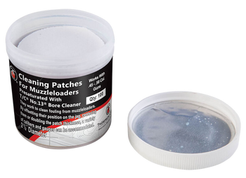 Thompson Center Arms, LLC 9036R Cleaning Patches  Muzzleloader 2.50" Cotton 100Ct                                                                                                                       