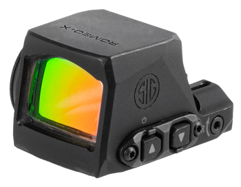 Sig Sauer Electro-Optics SORX1290 Romeo-X Compact Black 1x24mm 6MOA Green Dot Reticle RX Footprint Mount                                                                                                