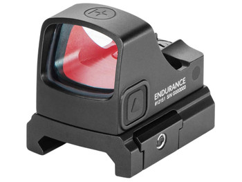 Hawke Sport Optics 12151 Endurance Reflex Sight Black 1x21mm 3 MOA Dot/Circle Dot Reticle Weaver Rail/RMSc Footprint Mount