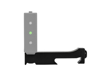 Mdt Sporting Goods Inc 109940BLK Vertical V-Mount Extended Black Aluminum Compatible w/ Send It Gen2