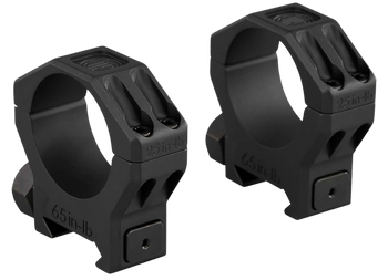 Sig Sauer Electro-Optics SOA63001 Alpha 6 Scope Ring Set Black Stainless Steel 30mm Tube Low                                                                                                            