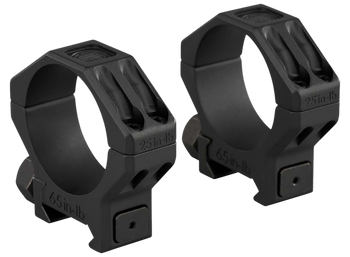 Sig Sauer Electro-Optics SOA65004 Alpha 6 Scope Ring Set Black Stainless Steel 35mm Tube High                                                                                                           