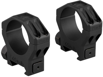 Sig Sauer Electro-Optics SOA63003 Alpha 6 Scope Ring Set Black Stainless Steel 30mm Tube High                                                                                                           