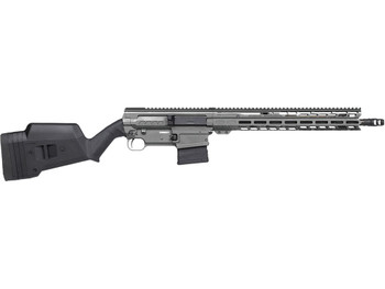CMMG 38A530CTNG Dissent BR3 308 Win 10+1 16.10" Black Nitride Threaded Barrel, Tungsten Cerakote Aluminum Receiver w/Picatinny Rail, M-LOK Handguard, Magpul SGA Black Polymer Stock, Ambidextrous