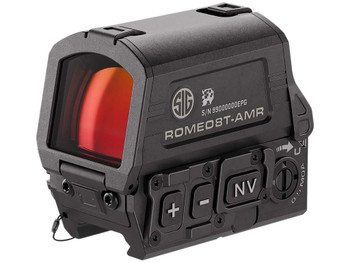 Sig Sauer Electro-Optics SOR8T101 Romeo8T AMR Matte Black 1x40mm Quad Ballistic Circle Dot 2.0 Reticle, Rifle