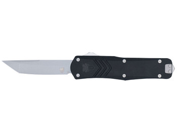 CobraTec Knives MBLKFSXGEN3TNS FS-X Gen III Medium 3" OTF Tanto Plain Stonewashed D2 Steel Blade, 4.68" Aluminum Handle