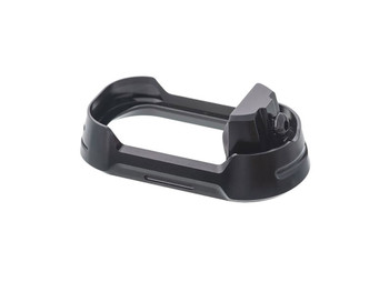 Tyrant CNC TDG19G34MWBLKBLKSRW Magwell Fits Glock 19 Gen 3-4 Black 7000 Series Aluminum
