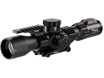 Sig Sauer Electro-Optics SOBBDX63102 BRAVO6T BDX Black 3-18x44mm, 35mm Tube, Illuminated MRAD Milling 2.0 Reticle