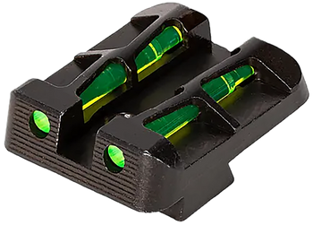 HiViz TRLW11 LiteWave Rear Sight Green/Red Interchangeable Fits Taurus G3, G3 Tactical, G3C, GX4, GX4XL, GX4 Carry                                                                                      