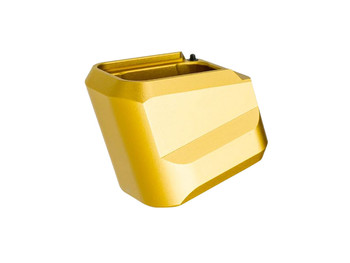 Tyrant CNC TDVP9MAGEXGOLD Magazine Extension Extension Fits H&K VP9/VP40/VP30 5rd Gold Aluminum