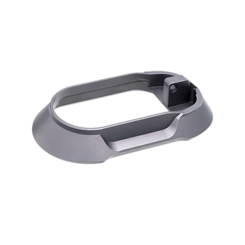 Tyrant CNC TDVP9MWGREY  Magwell Fits Heckler & Koch VP9/VP40 Grey Aluminum                                                                                                                              